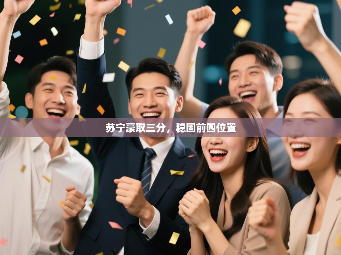 蓝鲸体育直播电脑版-苏宁豪取三分，稳固前四位置  第1张