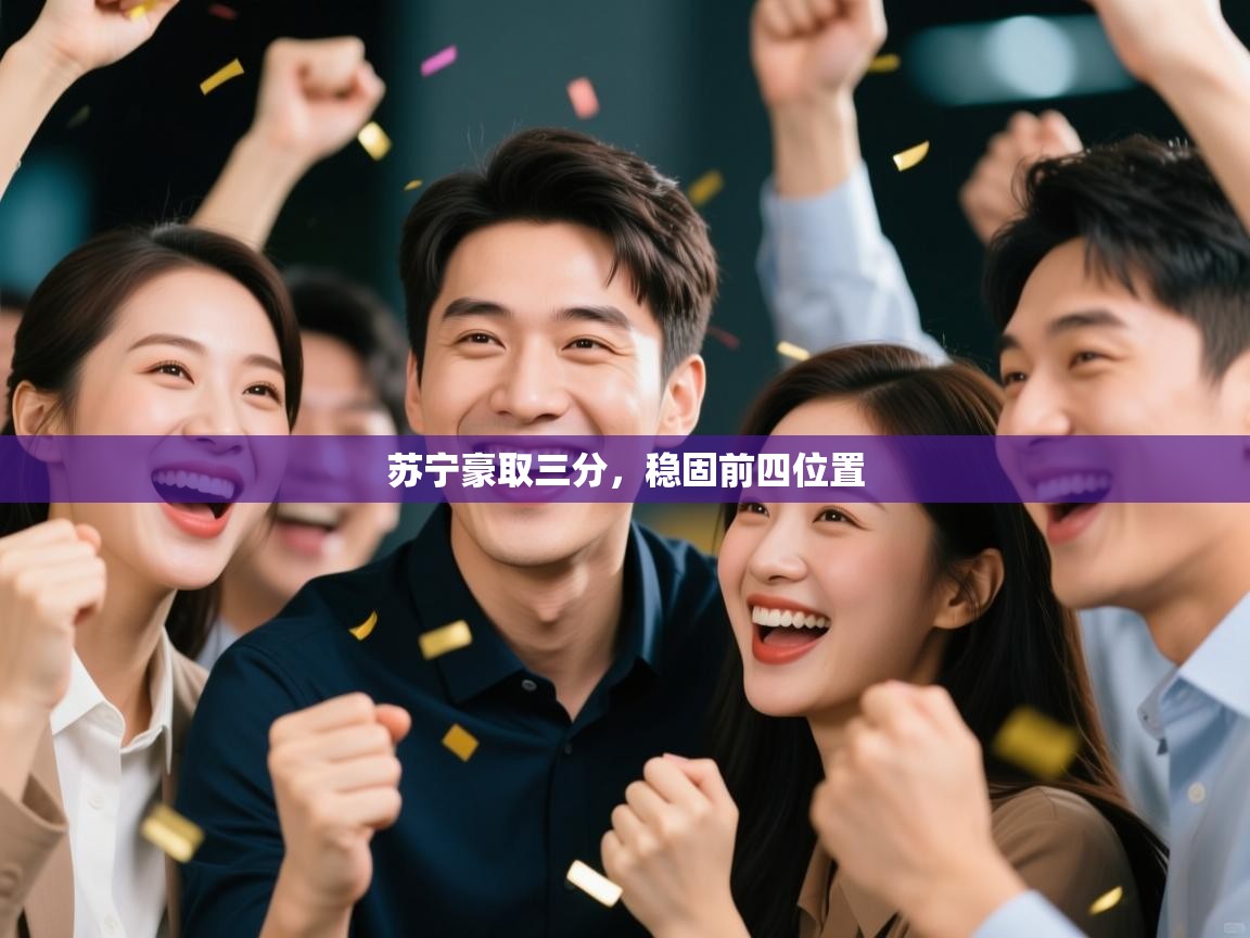 蓝鲸体育直播电脑版-苏宁豪取三分，稳固前四位置  第2张