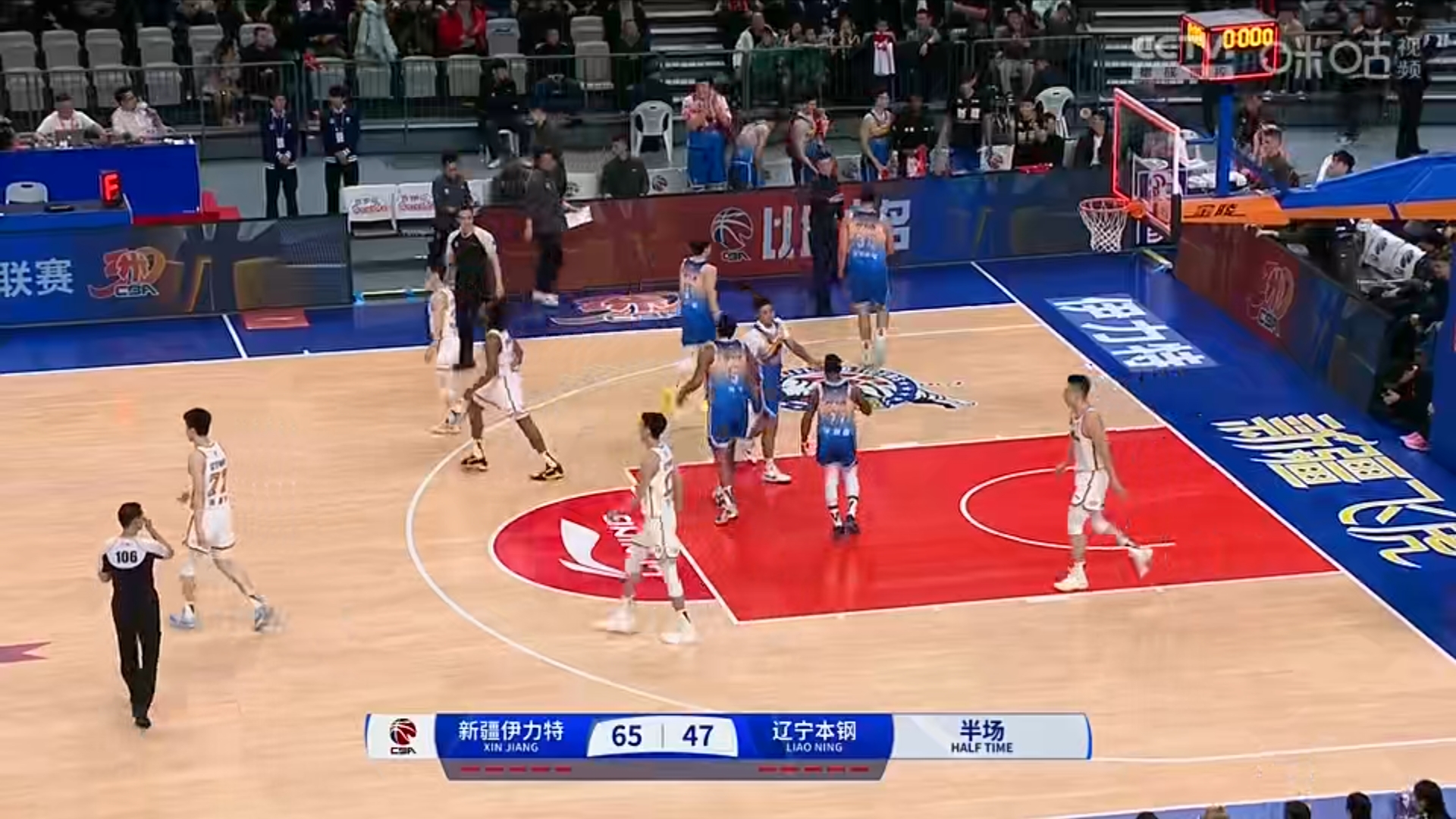 八一男篮遭遇连败，被辽宁队擒获